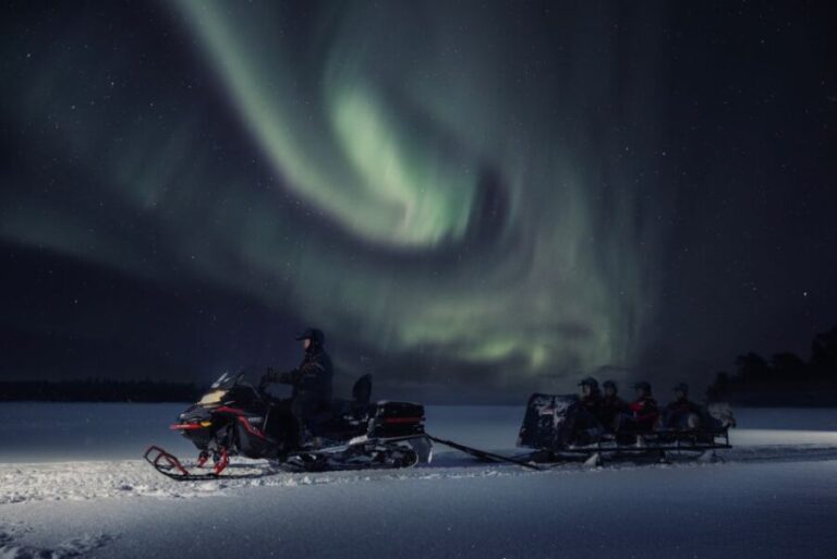 Ruka: Starlight sledging to search for Northern Lights - The Experience in Detail
