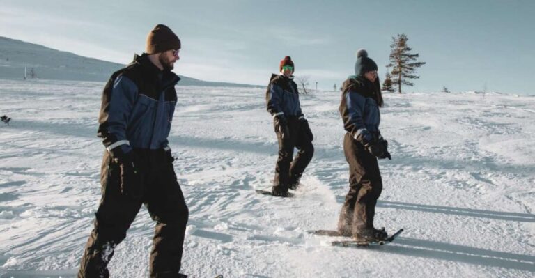 Saariselkä: Scenic Snowshoe Safari - The Experience of Walking in Deep Snow