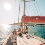 Sail and escape to Pakleni islands | Half day sailing on a modern 36ft yacht - The Water Play and Snorkeling Experience