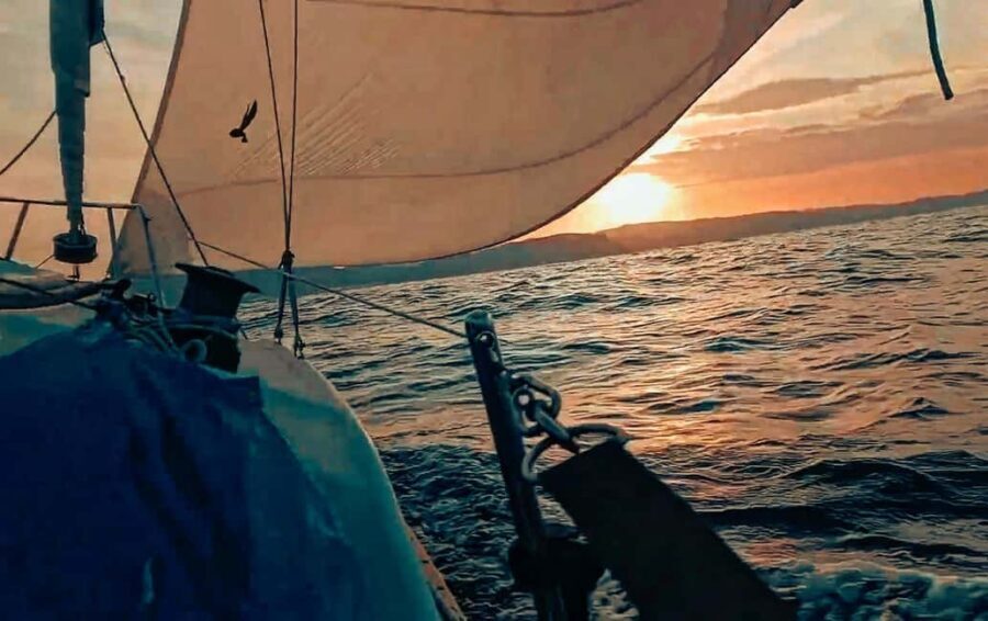 Sailing experience on the Abra de Bilbao, boarding in Getxo - The Itinerary and Route