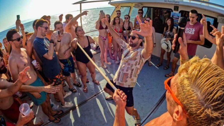 Salou: Boat Party Ticket - The Itinerary and Experience