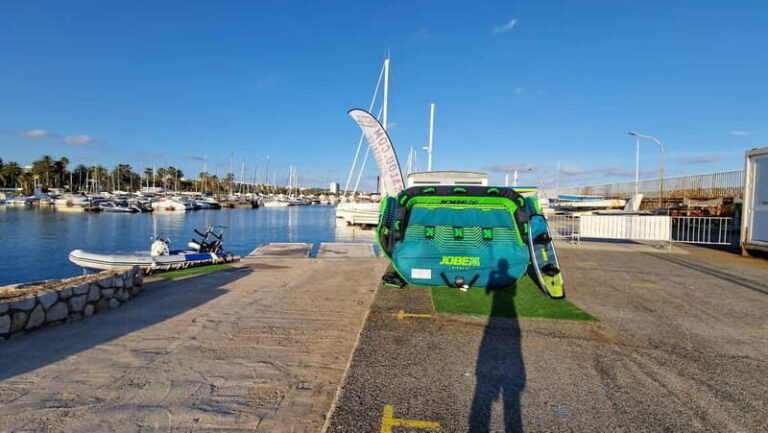 Salou: Private Inflatable Water Sofa Ride - What to Expect from the Experience
