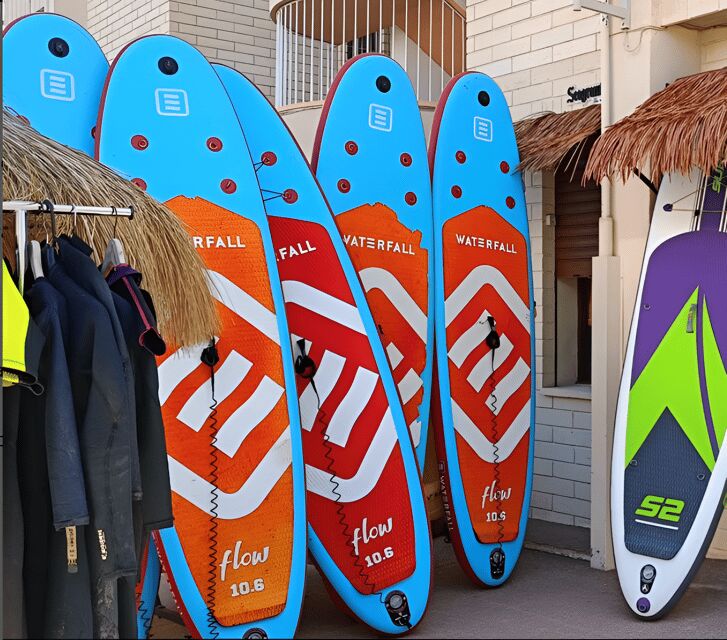 San Juan Beach: Paddle Surf Table rental + Snack and Drink - The Snacking and Hydration Perk