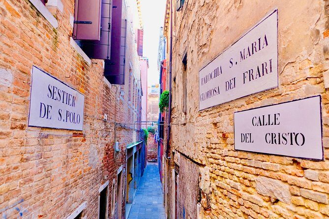 San Polo, Rialto & Frari: 2-Hour Private Walking Tour in Venice - What’s Included & What’s Not