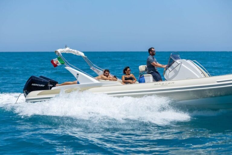 San Vito Lo Capo: Private Full-Day Boat Trip - The Experience on the Boat: Comfort and Convenience