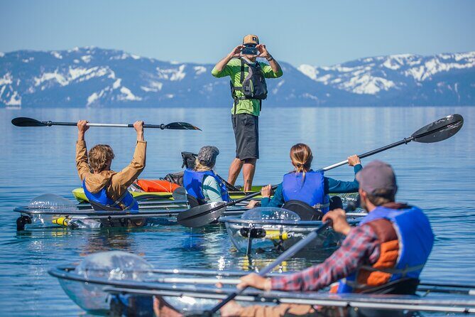 Sand Harbor Clear Kayak Tour of Lake Tahoe - A Closer Look at the Itinerary