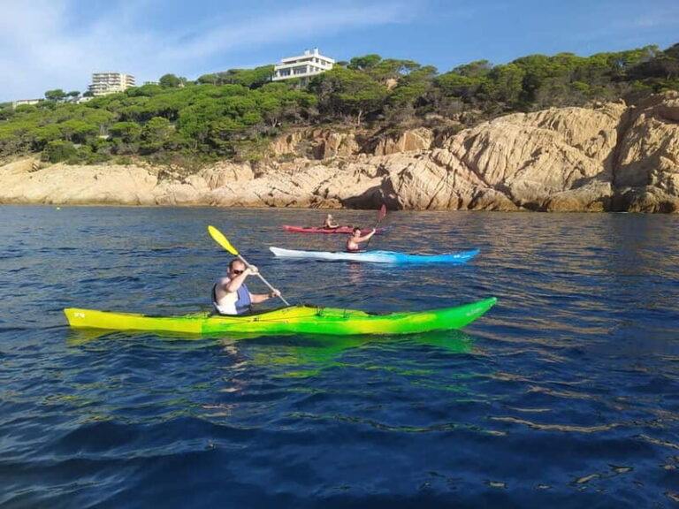 Sant Feliu de Guíxols - Costa Brava: Morning Sea Kayak Tour - What to Expect During the Tour