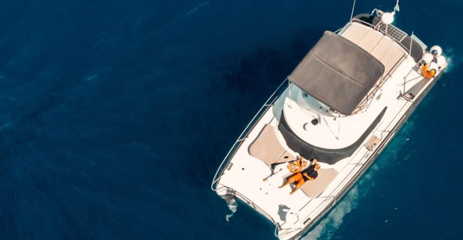 Santorini: Caldera Private Power Catamaran Cruise - The Itinerary in Detail — What to Expect