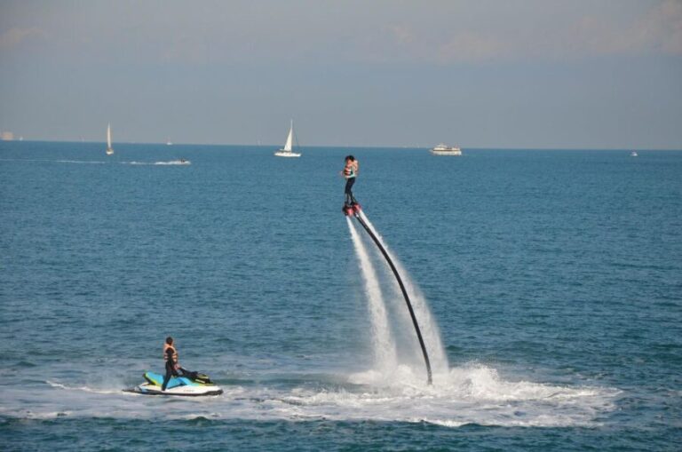 Santorini: Fly Board Pro Adventure in Perivolos Beach - Safety and Equipment