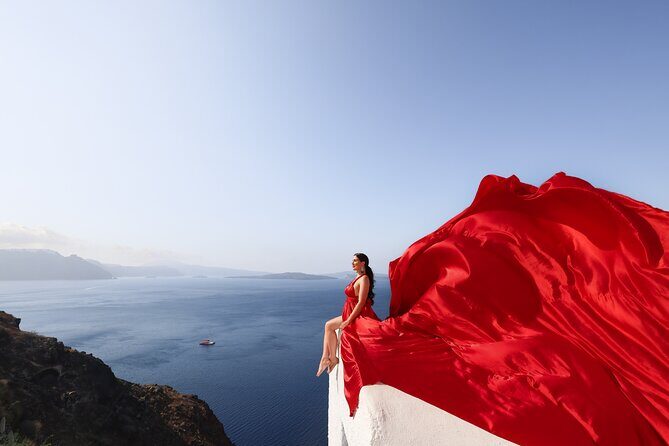 Santorini Flying Dress Photography - The Balance of Costs and Value
