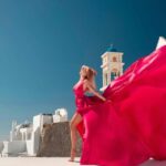 Santorini Flying Dress Photoshoot - The Itinerary in Detail