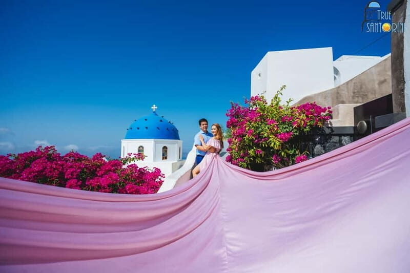 Santorini: Flying Dress Photoshoot with Edited Photos - Is This Experience Right for You?