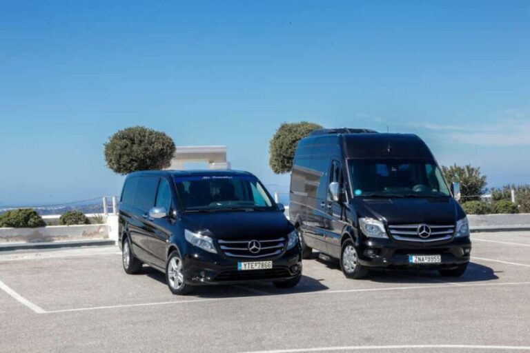 Santorini: Highlights & Wine Tasting Private Tour - Exploring Santorini’s Highlights in Comfort and Style