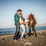 Santorini: Horseback Riding on the Black Sandy Eros Beach - The Scenic Route Through Volcanic Canyons