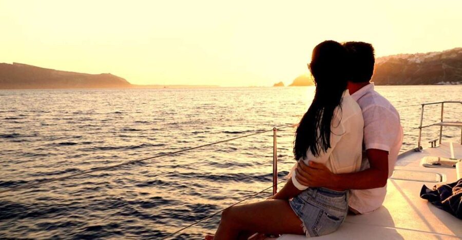 Santorini: Luxury Caldera Cruise with Full Greek Meal - Details of the Itinerary