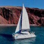 Santorini: Premium Small-Group Catamaran Cruise with Food/Drinks - Frequently Asked Questions