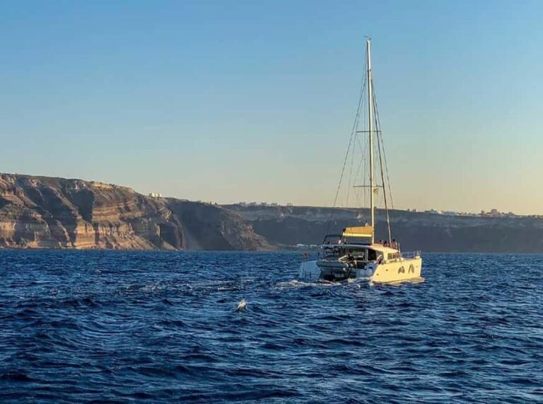 Santorini: Private Caldera Cruise with Lunch & Snorkeling - The Stops and Highlights