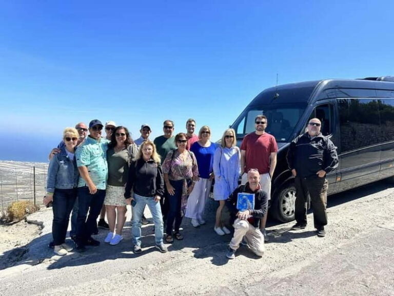 Santorini: Small Group Sightseeing Tour with a Local Guide - What’s Included and What’s Not