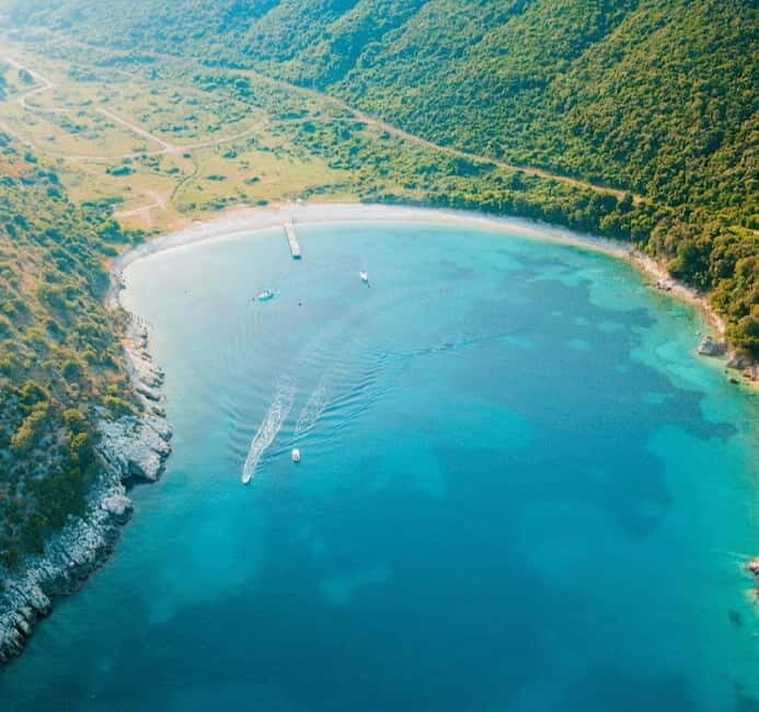 Sarandë:Krorez Boat Tour with Free Umbrella&Snorkelling mask - The Good and The Not-So-Good