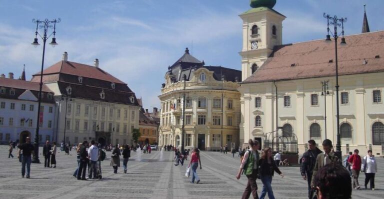 SB01 - City Tour Sibiu: Exploring the Heart of Transylvania - The Main Attractions on the Tour