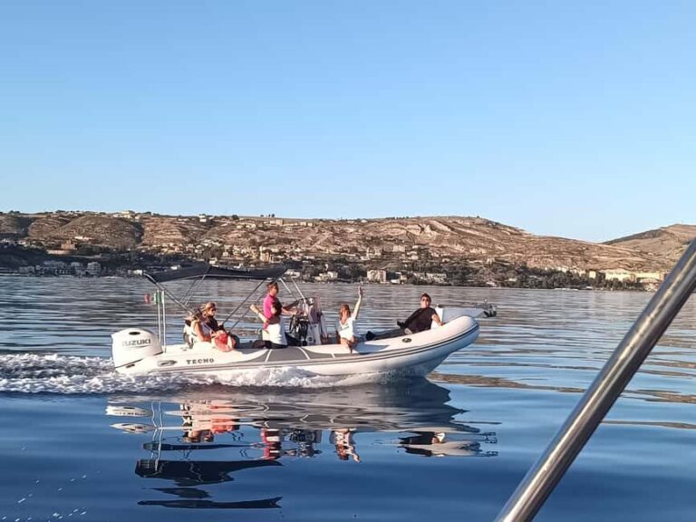 Scala dei Turchi: Aperitif on a boat at sunset - What Makes This Tour Stand Out?