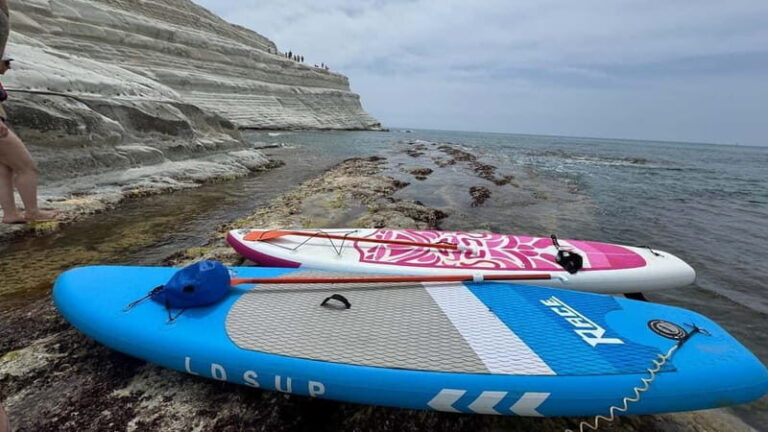 SCALA DEI TURCHI: SUP [STAND UP PADDLE] EXPERIENCE & SNORKELING - What Could Be Better?