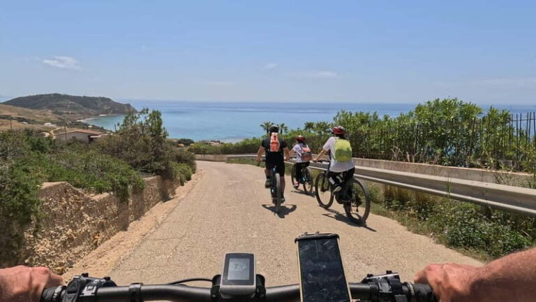 Scala dei Turchi, villages, and street food: a Sicilian e-bike adventure! - How the Itinerary Breaks Down