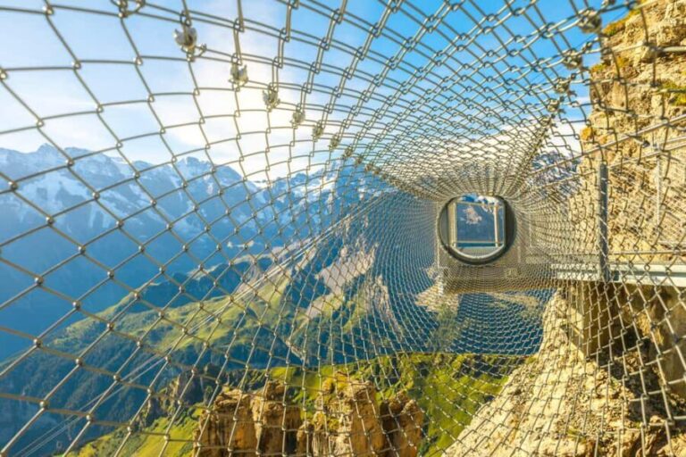 Schilthorn & Lauterbrunnen Private Day Trip | From Zurich - Ascending into the Mountains: The Cable Car to Schilthorn