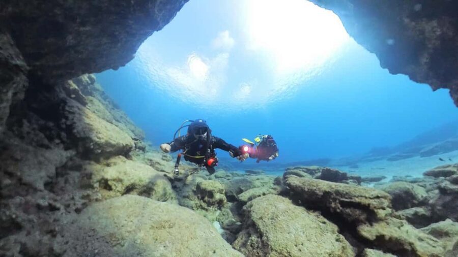 Scuba Diving - Tunnels & Caves - Cape Greco - private guided - Itinerary Breakdown and Experience