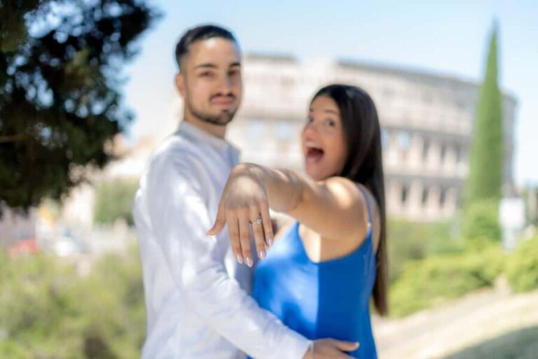 Secret Proposal Photoshoot in Rome + Reel - The Itinerary & Location Highlights