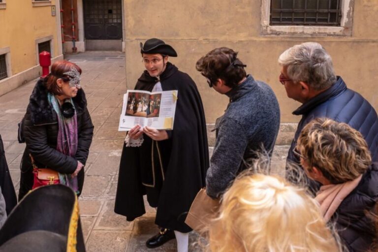 Secrets of Venice Carnival and Life of Casanova Tour - Detailed Breakdown of the Itinerary