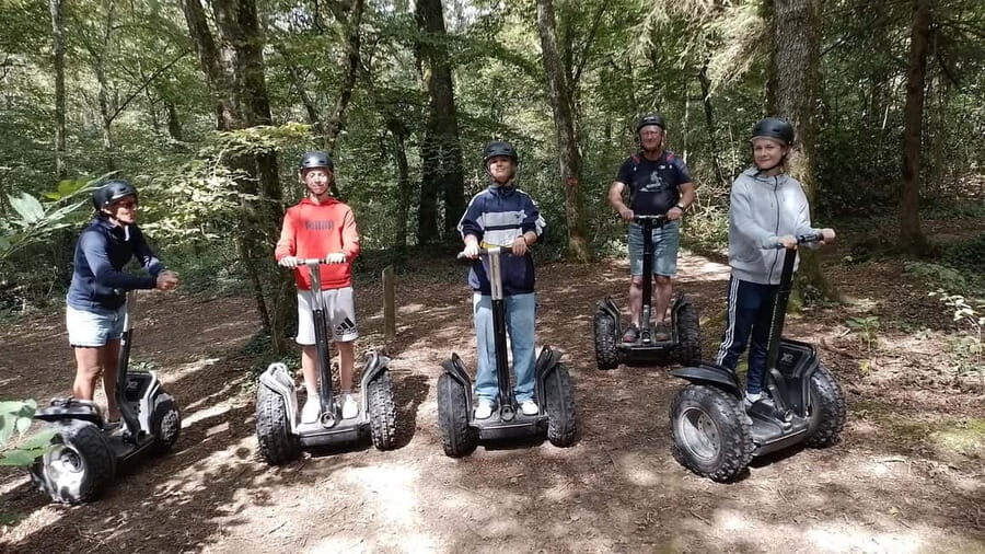 Segway hike 2h00 Aix les Bains between lake and forest - The Highlights in Detail