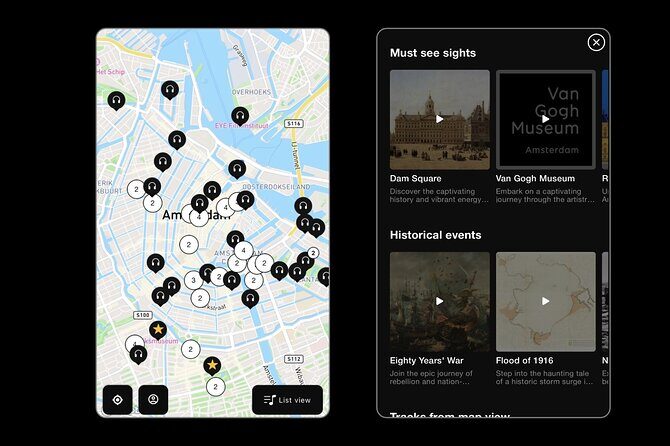Self Guided Tours Amsterdam With 100 Captivating Audio Stories - The Itinerary: A Walk Through Amsterdam’s Heart