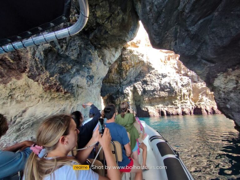 Sesimbra: Arrábida and Espichel Caves Tour and Snorkel - Exploring the Caves and Geological Marvels