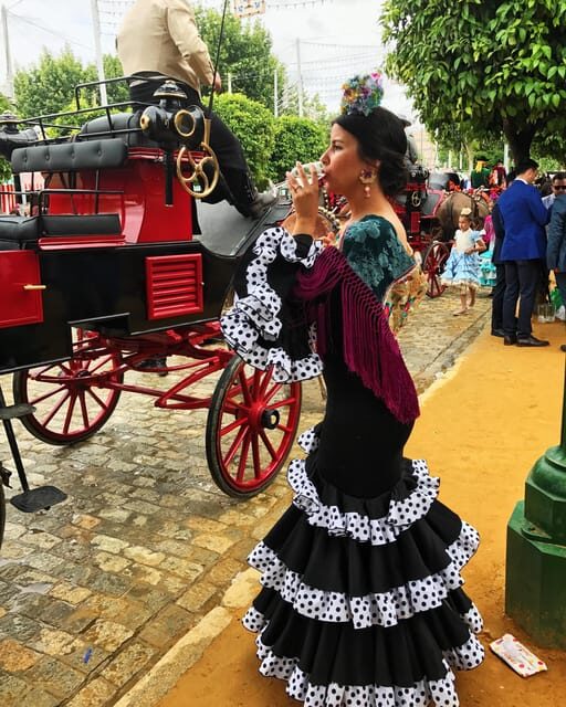 Seville: April Fair Guided Walking Tour with Tapas & Drinks - The Itinerary in Detail