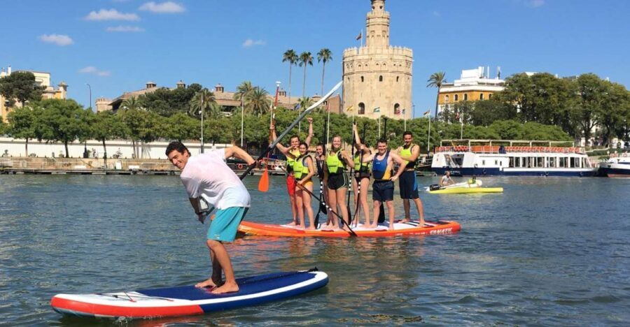 Seville: Group Giant Paddle-Boarding Session - What’s Included and What to Expect