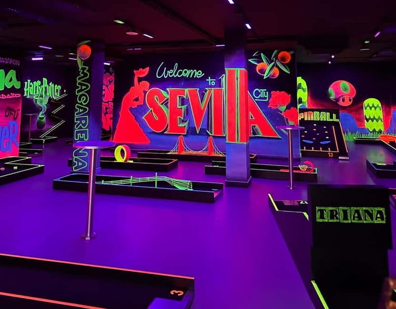 Seville: Indoor UV 18 hole Minigolf Experience - Why We Think This Experience Works