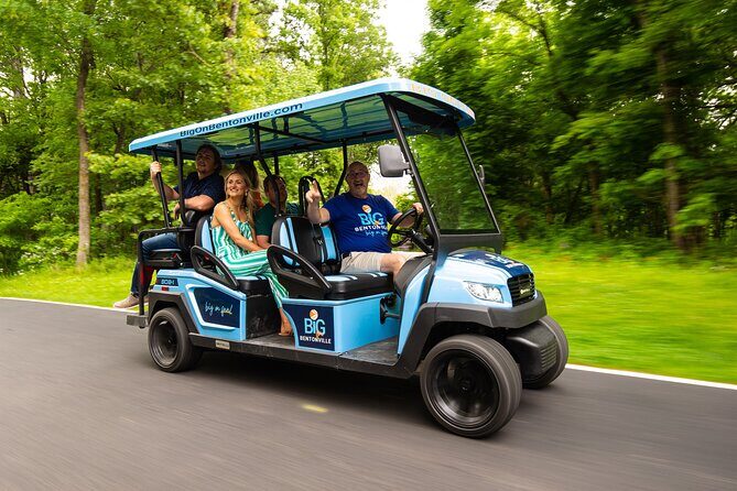 Shared Golf Cart Tour of Bentonville, Arkansas - The Itinerary: What to Expect on Your Tour