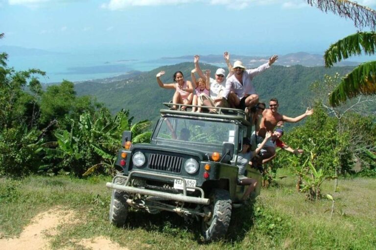 Side: Jeep Safari & Boat Trip Combo Tour - What’s Included and What’s Not