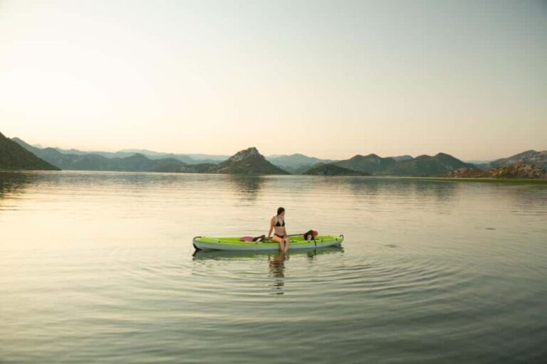 Skadar Lake: Individual Kayaking, hidden canals and swimming - A Closer Look at the Itinerary
