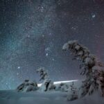 Skiing in Riisitunturi NP at Night & Wilderness Dinner - The Arctic Night Sky and Its Wonders