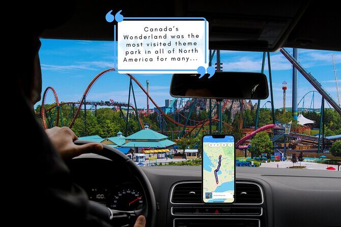 Smartphone Audio Driving Tour between Huntsville & Toronto - The Experience in Detail