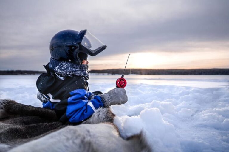 Snowmobile Safari with Ice Fishing Experience - The Experience in Detail