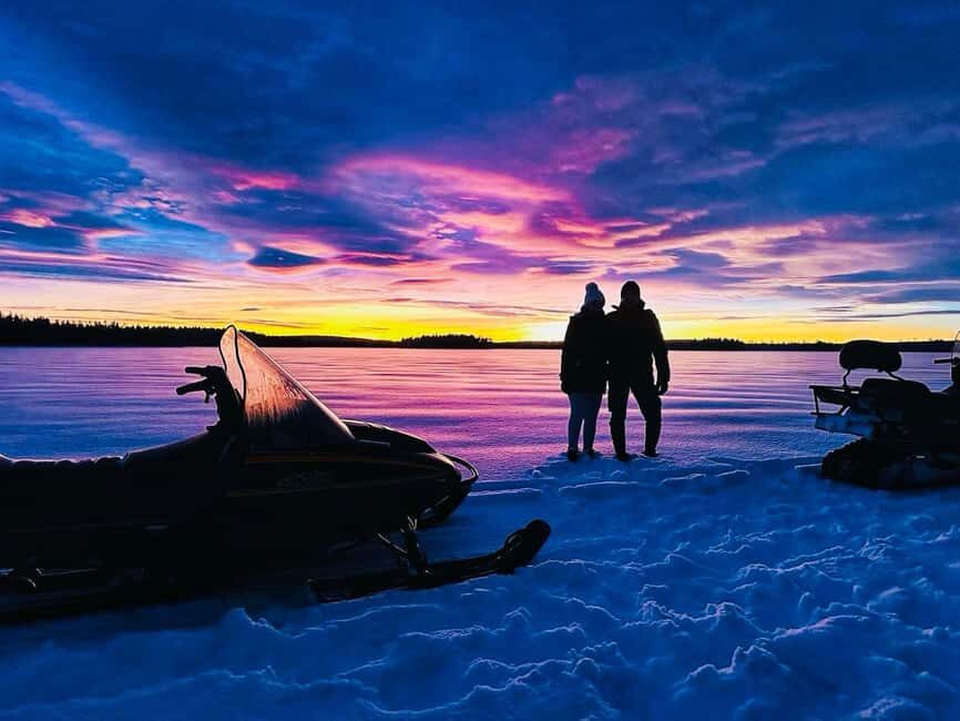 Snowmobile tour through the fabulous landscape of Lapland - The Sum Up
