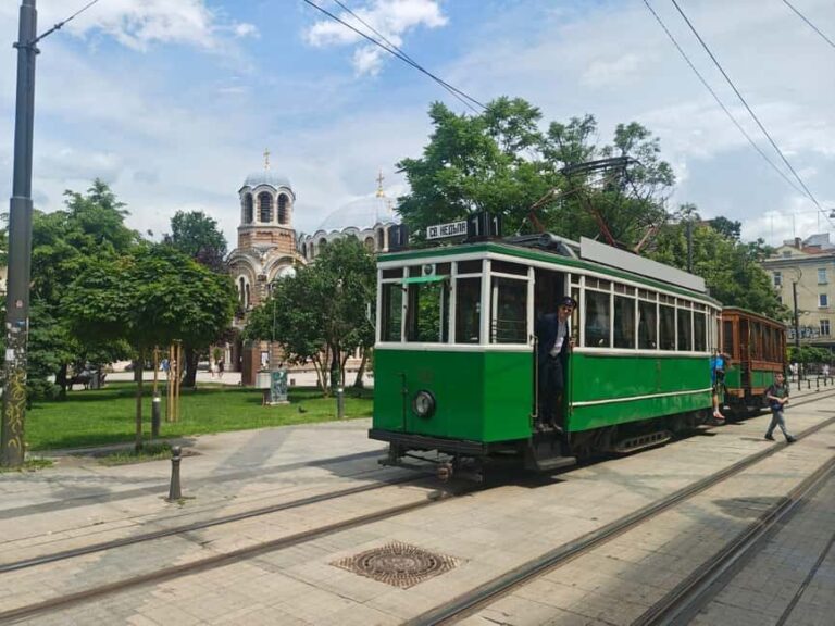 Sofia: Retro Tram Guided Tour - Post-Ride Exploration: The Short Walking Tour