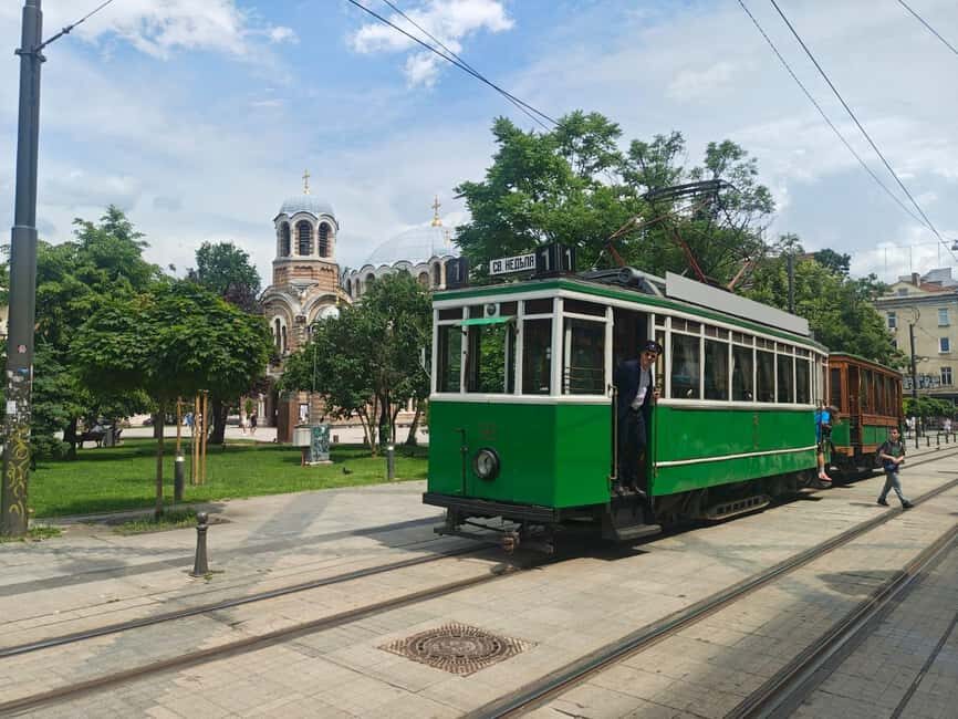 Sofia: Retro Tram Guided Tour - Post-Ride Exploration: The Short Walking Tour