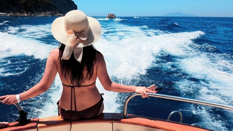 Sorrento Coast 2 Hours Shared Boat Tour with Swimming Stop - Price and Value