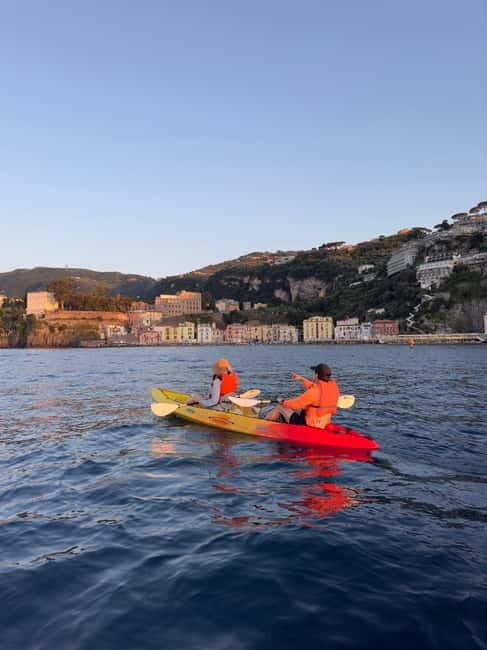 Sorrento: kayak small group tour to Bagni Regina Giovanna - The Itinerary: What Youll Experience