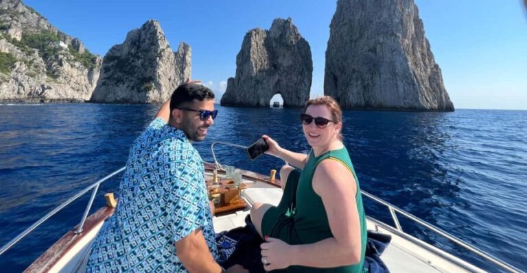 Sorrento: Luxury Boat tour to Capri with Blue Grotto - Key Points