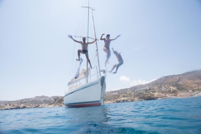 South Crete: Sunset Sailing full day trip with finger food - Pricing and Value